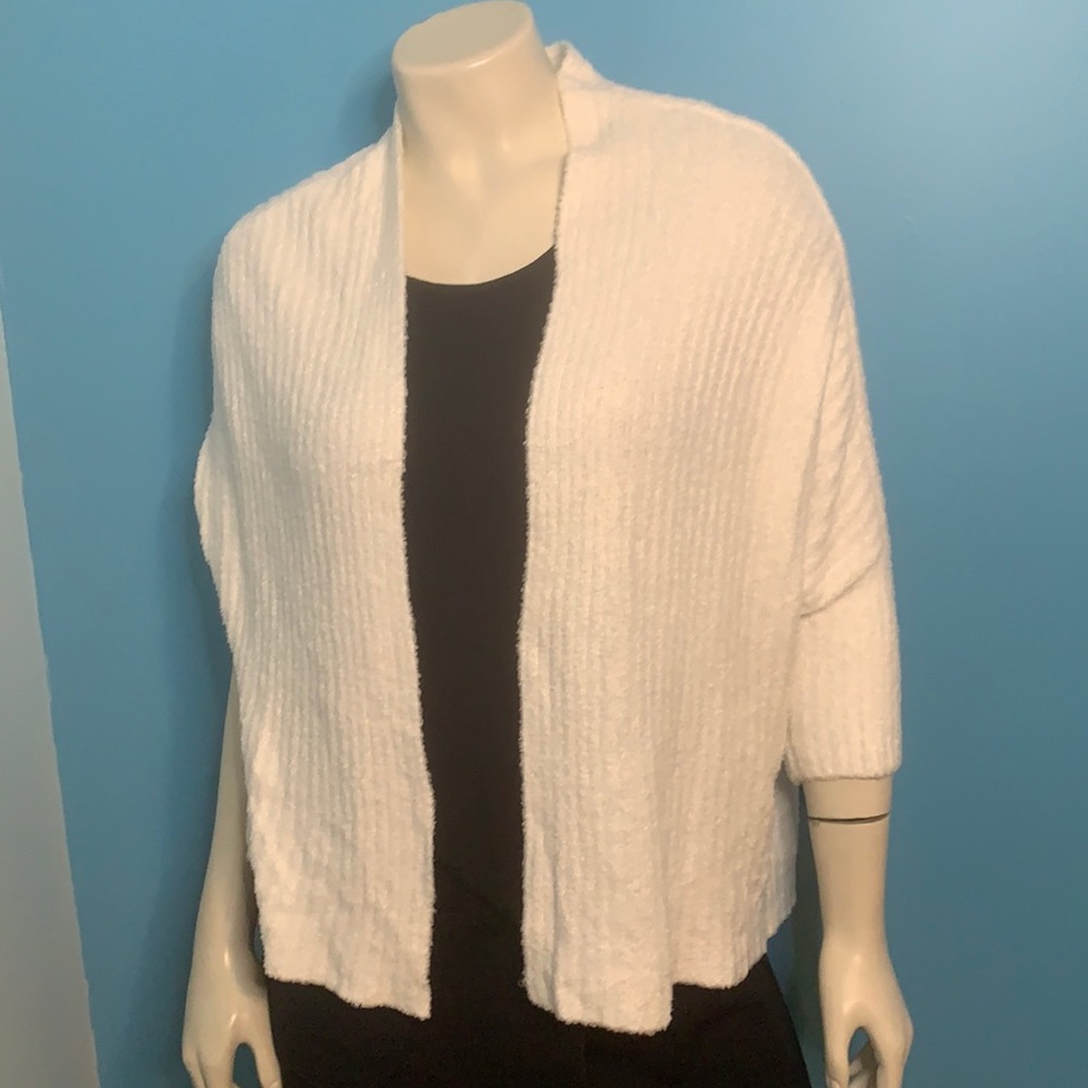 Barefoot Dreams Cozychic Ribbed Shawl Collar Cardi